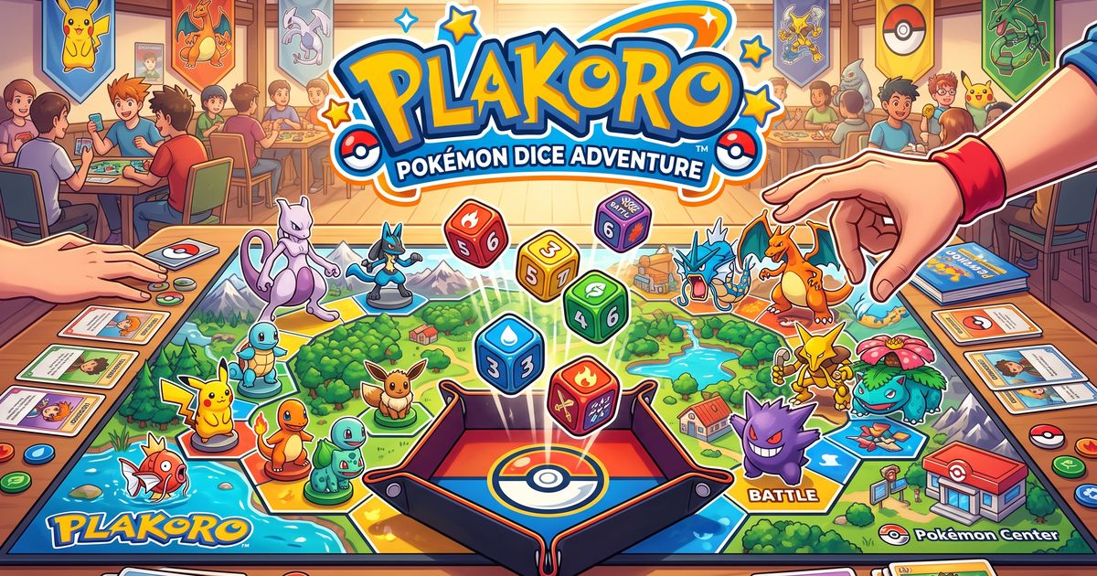 PLAKORO — Pokémon Dice Adventure